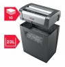 Rexel Momentum X410 paper shredder Particle-cut shredding Black, Grey