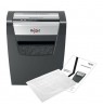 Rexel Momentum X410 paper shredder Particle-cut shredding Black, Grey