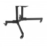 Manhattan TV & Monitor Mount, Trolley Stand, 1 screen, Screen Sizes: 37-65", Black, VESA 200x200 to 600x400mm, Max 40kg, LFD,