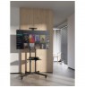 Manhattan TV & Monitor Mount, Trolley Stand, 1 screen, Screen Sizes: 37-65", Black, VESA 200x200 to 600x400mm, Max 40kg, LFD,