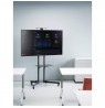 Manhattan TV & Monitor Mount, Trolley Stand, 1 screen, Screen Sizes: 37-65", Black, VESA 200x200 to 600x400mm, Max 40kg, LFD,