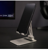 Tellur Phone Holder for desk Aluminium Silver