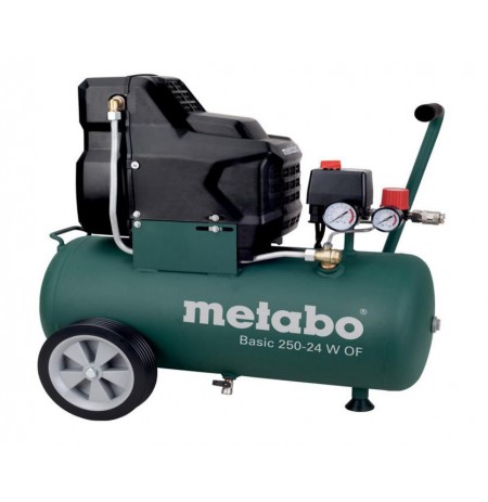 METABO OIL-FREE COMPRESSOR 230V 24L BASIC 250-24 W OF