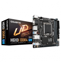 Gigabyte | H610I | Processor family Intel | Processor socket LGA1700 | DDR4 DIMM | Supported hard disk drive interfaces M.2, SAT