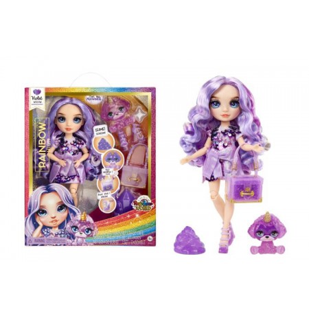 MGA Classic Rainbow Fashion Violet Doll (Purple) 120223