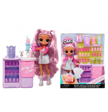 LOL Surprise OMG Kitty K Café Doll + Sweet Nails 503859