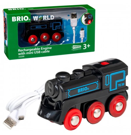 BRIO 33599 Classic locomotive with USB p6