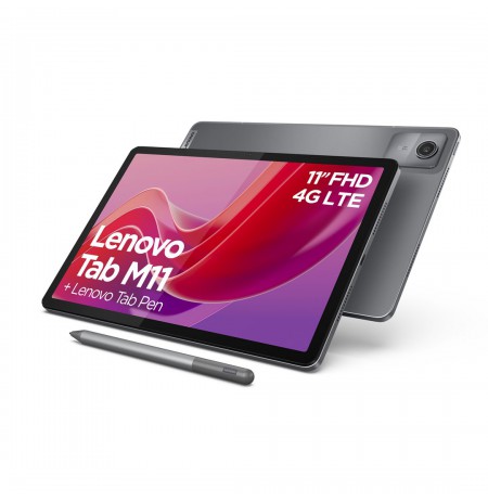 Lenovo Tab M11 4G Mediatek LTE 128 GB 27.9 cm (11") 4 GB Wi-Fi 5 (802.11ac) Android 13 Grey