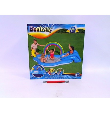 Inflatable Playground Rainbow 257x145x91cm 53092 BESTWAY