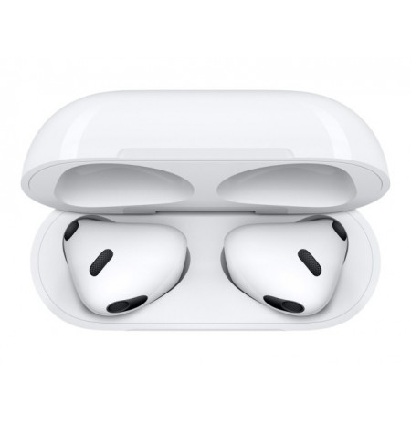 Apple AirPods (3rd Gen) Belaidės ausinės Earbuds, Lightning Charging Case, Balta