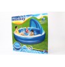 Inflatable pool 241x241x140cm with roof 54337