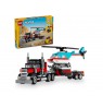 LEGO CREATOR 3 IN 1 31146 FLATBED TRUCK WITH HELICOPTER