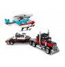 LEGO CREATOR 3 IN 1 31146 FLATBED TRUCK WITH HELICOPTER