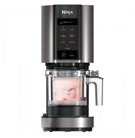 Ninja NC300EU ice cream maker Traditional ice cream maker 0.473 L 800 W Black, Silver