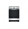 INDESIT Cooker | IS67G8CHX/E/1 | Hob type Gas | Oven type Electric | Stainless steel | Width 60 cm | Depth 60 cm | 73 L