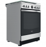 INDESIT Cooker | IS67G8CHX/E/1 | Hob type Gas | Oven type Electric | Stainless steel | Width 60 cm | Depth 60 cm | 73 L