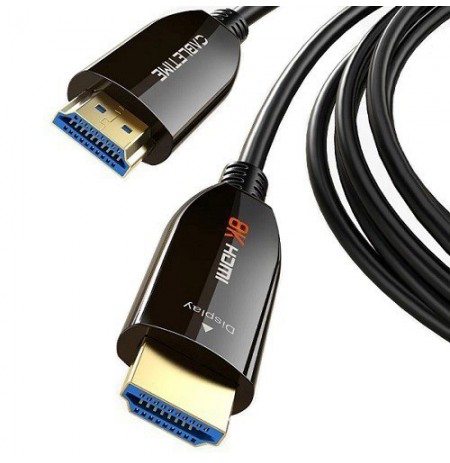 Optinis kabelis HDMI - HDMI, AOC, 8K, 60Hz, 100m, 48Gbps, 2.1 ver