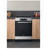 Hotpoint HS68IQ8CHX/E Freestanding cooker Electric Zone induction hob Stainless steel A