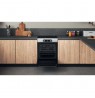 Hotpoint HS68IQ8CHX/E Freestanding cooker Electric Zone induction hob Stainless steel A