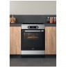 Hotpoint HS68IQ8CHX/E Freestanding cooker Electric Zone induction hob Stainless steel A