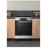 Hotpoint HS68IQ8CHX/E Freestanding cooker Electric Zone induction hob Stainless steel A