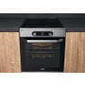 Hotpoint HS68IQ8CHX/E Freestanding cooker Electric Zone induction hob Stainless steel A