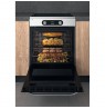 Hotpoint HS68IQ8CHX/E Freestanding cooker Electric Zone induction hob Stainless steel A