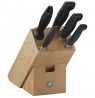 Set of 4 knives in a Zwilling Four Star block