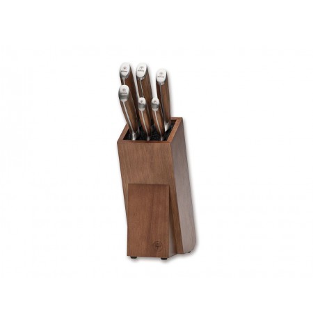 Set of 6 Boker Forge Wood 2.0 kitchen knives