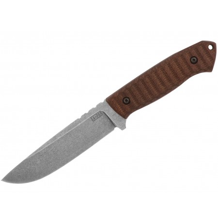 ZA-PAS Ultra Outdoor Stonewash Micarta Toxic Knife