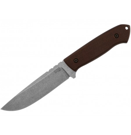 ZA-PAS Ultra Outdoor Stonewash Micarta Knife