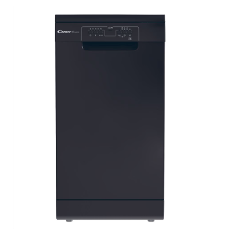 Dishwasher | CDPH 2L1047B | Free standing | Width 45 cm | Number of place settings 10 | Number of programs 5 | Energy efficiency
