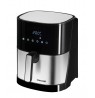 Concept FR5000 fryer Single 5 L 1700 W Hot air fryer Black, Satin steel