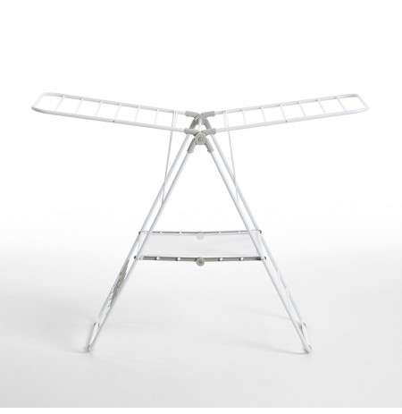 Rayen Drying Rack with Shoe Holders - 145 x 61 cm, White