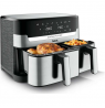 TEFAL Fryer | EY905D10 | Capacity 5.2+3.1 L | Hot air technology | Stainless Steel/Black