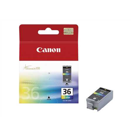 Canon CLI-36 Tri-Colour | Ink Cartridge | Cyan, Magenta, Yellow