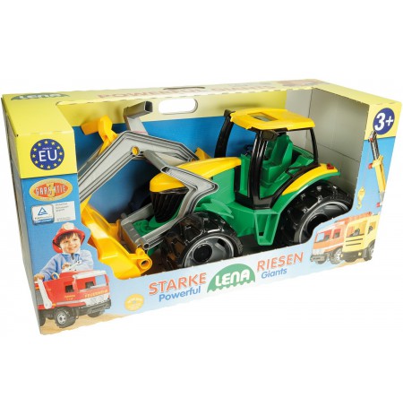 LENA Tractor bulldozer + excavator 02080