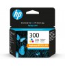 HP 300 Tri-color Original Ink Cartridge