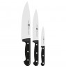 Set of 3 Zwilling Twin Chef knives