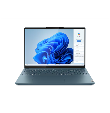 Lenovo Yoga Pro 9 16IMH9 | Tidal Teal | 16 " | 3.2K | 3200 x 2000 pixels | Anti-glare | Intel Core U9 | 185H | 32 GB | Soldered 