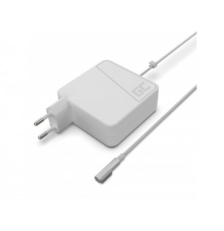 Green Cell AD03 Charger AC Adapter for Apple Macbook 60W / 16.5V 3.65A / Magsafe