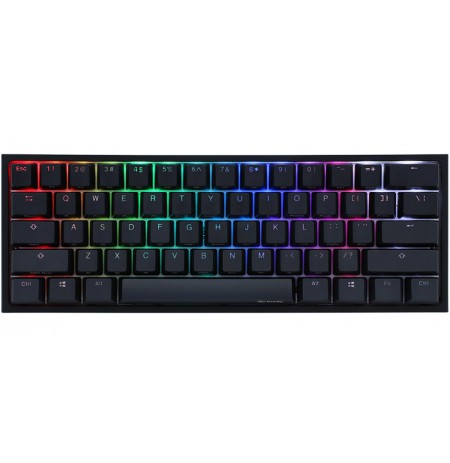 Ducky One 2 Pro Mini Gaming Keyboard, RGB LED - Cherry Blue (US)