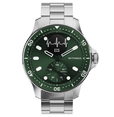 Withings Hibridinis Išmanusis laikrodis Scanwatch Horizon Green