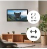 Maclean MC-414 TV Monitor Wall Mount max. VESA 200x200 23-43 30kg Black Tilting Bracket Holder