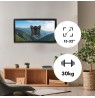 Maclean MC-416 TV Monitor Wall Mount 13"-32" 30kg Tilt Rotate max. VESA 100x100 Black Powder Coating LED OLED LCD Universal