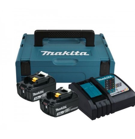 MAKITA POWER SUPPLY KIT 18V (BL1830Bx2+DC18RC) MAKPAC