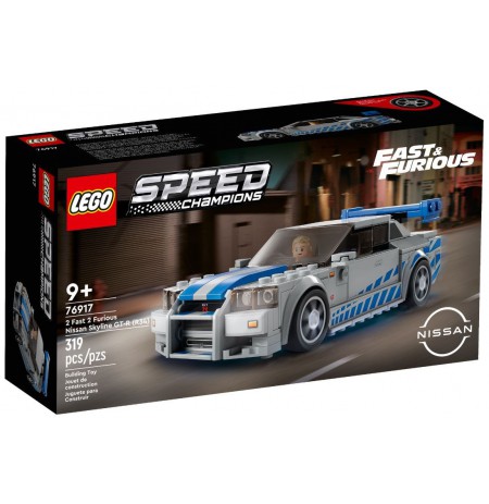 LEGO SPEED CHAMPIONS 76917 FAST & FURIOUS - NISSAN SKYLINE GT-R (R34)