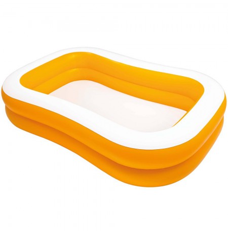 Family swimming pool orange SWIM CENTER in a box 229x147x46cm 57181NP INTEX