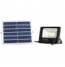 V-TAC 16W Black IP65 Solar LED Projector, Remote Control, Timer VT-40W 4000K 1050lm