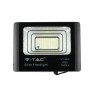 V-TAC 16W Black IP65 Solar LED Projector, Remote Control, Timer VT-40W 4000K 1050lm